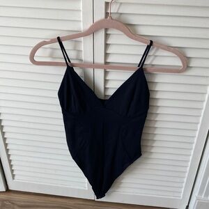 Black One-Piece Bodysuit